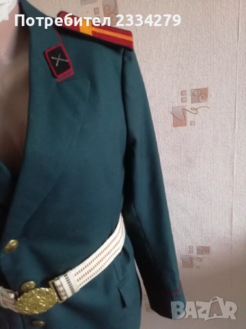 Стари военни униформи: парадна и бойна. , снимка 3 - Антикварни и старинни предмети - 52592779