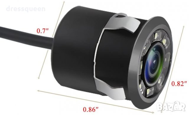 2837 Камера за задно виждане с 8 диода , снимка 5 - Аксесоари и консумативи - 30370001