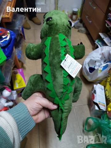 Плюшена играчка - крокодил 47 см., снимка 3 - Плюшени играчки - 36379189