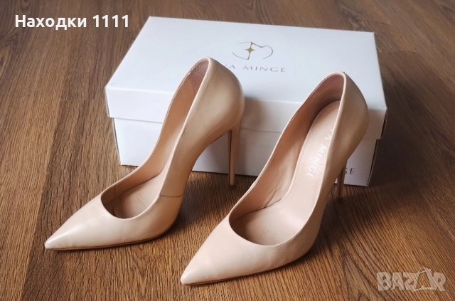 EVA MINGE Уникални обувки естествена кожа, оригинални, номер 38.5, перфектни