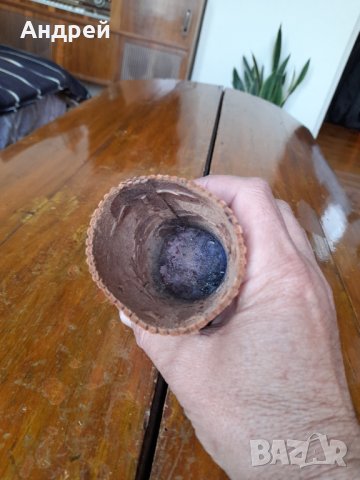 Стара кожена чаша #2, снимка 4 - Други ценни предмети - 40760869