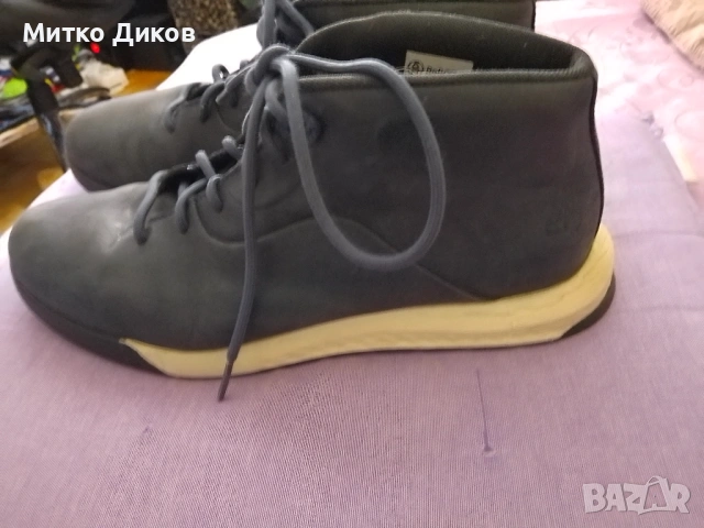 Timberland маркови боти маратонки естествена кожа високи #44 стелка 28 см, снимка 11 - Маратонки - 54346202