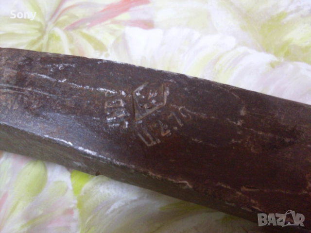Стар български инструмент- кирка., снимка 7 - Антикварни и старинни предмети - 52580831