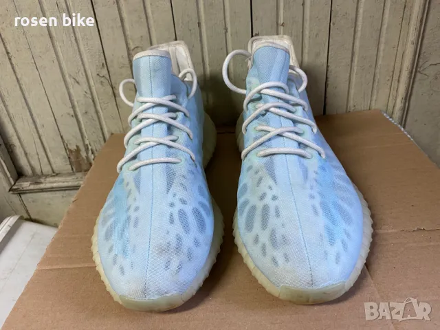 ''adidas Yeezy Boost 350 V2 Mono Ice''оригинални маратонки 45.5 номер, снимка 3 - Маратонки - 47770479