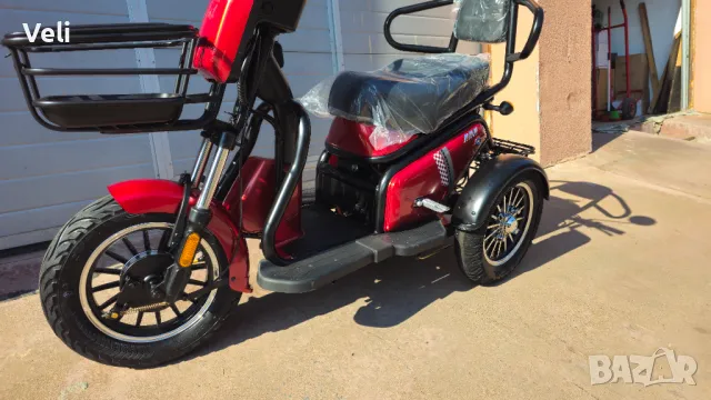 Електрическа триколка двуместен модел Pudding-1500W