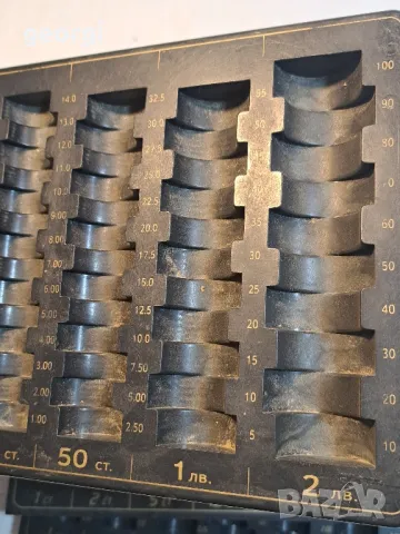 монетник  за монети до 1 и 2 лева   18/1, снимка 5 - Нумизматика и бонистика - 49029333