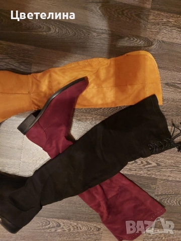 Дамски чизми нови 39 и 40 номер, снимка 4 - Дамски ботуши - 52012815