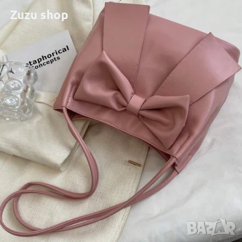 Дамска чанта с панделка, снимка 11 - Чанти - 51084540