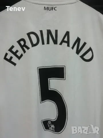 Manchester United Rio Ferdinand Nike оригинална тениска фланелка Манчестър Юнайтед Фърдинанд , снимка 3 - Тениски - 48075549