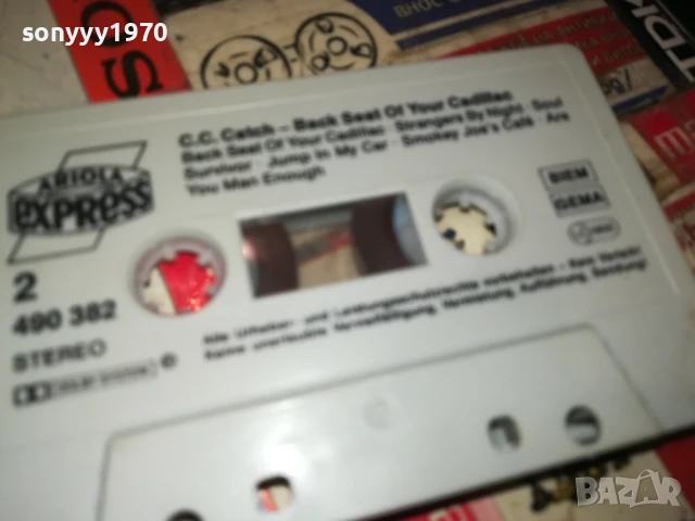 C.C.CATCH-ORIGINAL TAPE 1508251205, снимка 12 - Аудио касети - 51374058