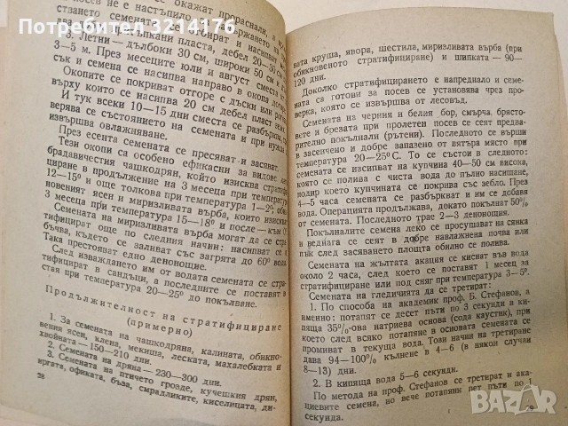 Инструкция за произвеждане на фиданки в горските разсадници – Сборник (1951), снимка 17 - Специализирана литература - 48335383