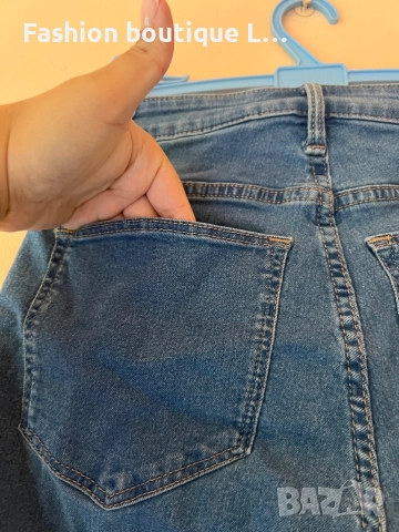 Сини дънки 26 размер и състав 82% памук и еластант 👖👖👖, снимка 5 - Дънки - 52376295