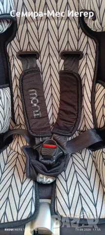 Столче за кола Moni Hybrid , снимка 6 - Столчета за кола и колело - 55728011