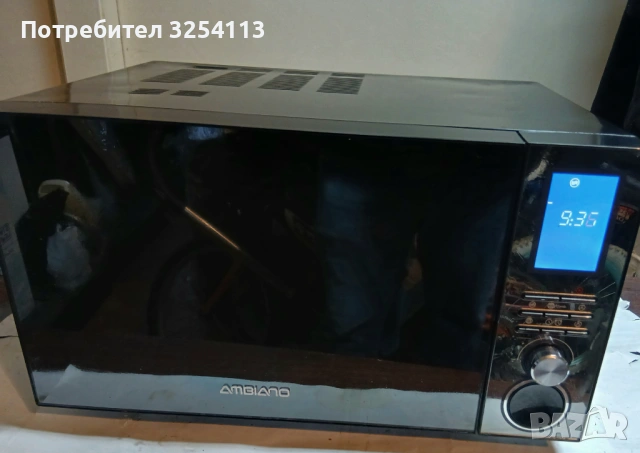 Микровълнова фурна AMBIANO с грил и конвекция, снимка 2 - Печки, фурни - 53315980