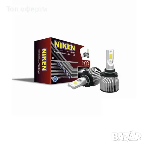 Диодни крушки NIKEN H10 ЕКО - 2брк-т с вградена охлаждаща система