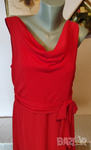 Официална дълга рокля р-р ХЛ, нова, със забележка, снимка 8 - Рокли - 40854167
