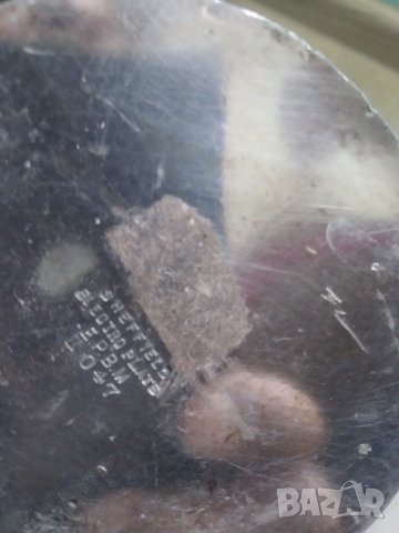 посребрена метална кана арт нуво, снимка 6 - Други ценни предмети - 39159020