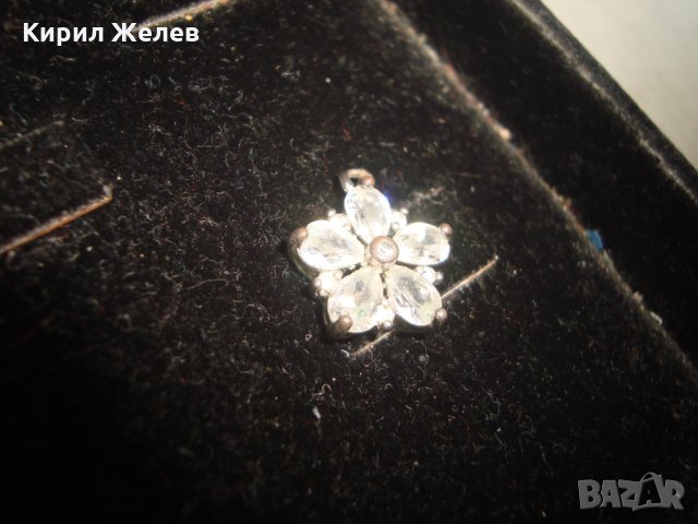 МЕДЕН ВИНТИДЖ МЕДАЛЬОН - ЗВЕЗДИЧКА с ФАСЕТ КРИСТАЛИ 19351, снимка 4 - Колиета, медальони, синджири - 32169550
