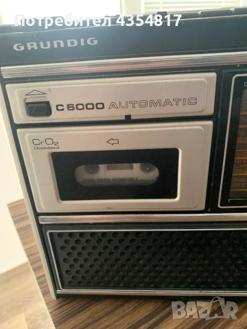  Радио Касетофон Grundig C 6000 Automatic , снимка 2 - Радиокасетофони, транзистори - 53149110
