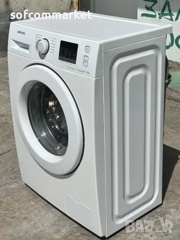 Пералня Samsung Eco Bubble (6 кг) Slim с 6 месеца гаранция!, снимка 3 - Перални - 56080478