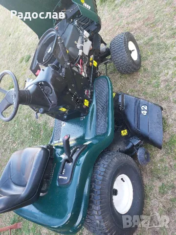 Тракторна косачка 21коня Briggs професионална,косене трева, снимка 11 - Градинска техника - 49429280