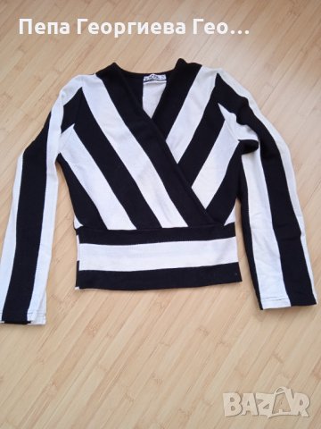 Блуза С-М, снимка 4 - Блузи с дълъг ръкав и пуловери - 35038546