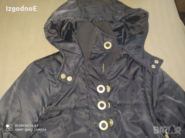 140 Mayoral дълго зимно яке, снимка 3 - Детски якета и елеци - 35559229