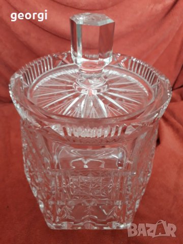 Кристална немска бонбониера , снимка 2 - Сервизи - 31580233