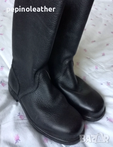 Рокерски, МОТО, каубойски, военни кожени ботуши, мъжки, дамски, детски, снимка 15 - Мъжки боти - 11665429