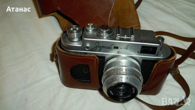Фотоапарати ЗОРКИЙ 4 с обективи Индустар 50 - 3бр, снимка 8 - Фотоапарати - 40287422