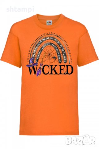 Детска тениска Wicked Witch,Halloween,Хелоуин,Празник,Забавление,Изненада,Обичаи,, снимка 7 - Детски тениски и потници - 38158791