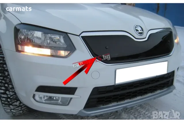 Зимен дефлектор (протектор) за решетка HЕКО за Skoda Yeti (2013-2017)