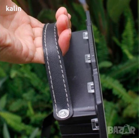 Мощен LED соларен прожектор с дистанционно, 300W, 236 LED, IP67 – Автономно осветление до 200 м²