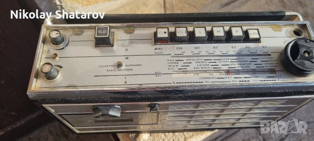 Рядък касетофон Philips , снимка 2 - Ресийвъри, усилватели, смесителни пултове - 51775020