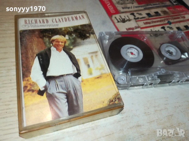 RICHARD CLAYDERMAN TAPE 2609252149, снимка 9 - Аудио касети - 51851685