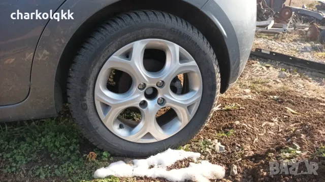 Джанти с гуми за Ситроен Ц3 2012г. (2бр.), снимка 2 - Части - 48781195