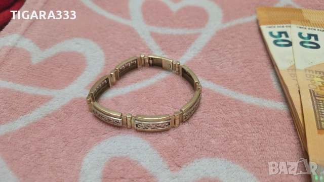 Златна гривна, снимка 2 - Гривни - 54019993