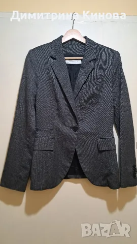 Zara -Дамско сиво меланж сако , снимка 7 - Сака - 56083678