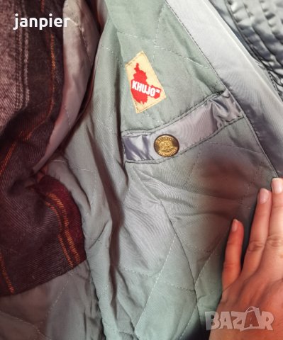 Дамско оригинално яке "Khujo"XL цвят опушено синьо. Перфектно!!! , снимка 4 - Якета - 38360101