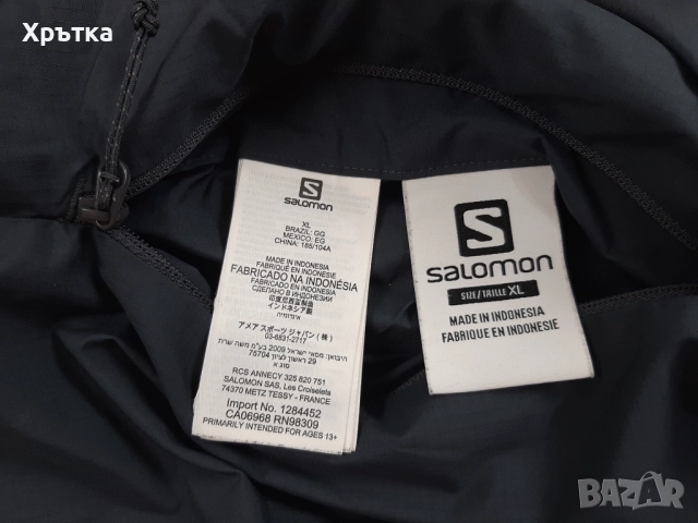 Salomon Drifter Reversible - Оригинално мъжко яке с две лица р-р XL, снимка 15 - Якета - 52416470