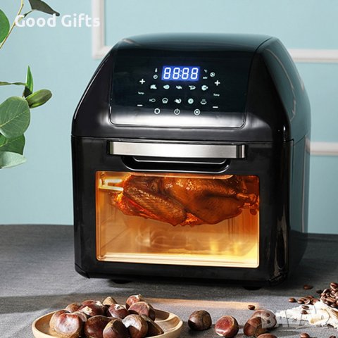Мултифункционална Air Fryer фурна с горещ въздух ZEPHYR ZP 1980 AO PRO, 1500W, снимка 4 - Печки, фурни - 37679153