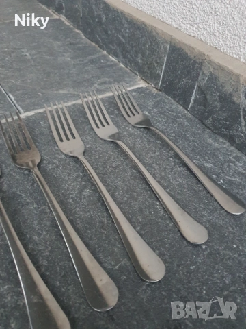 Трапезни вилици от соца , снимка 7 - Прибори за хранене, готвене и сервиране - 51658706