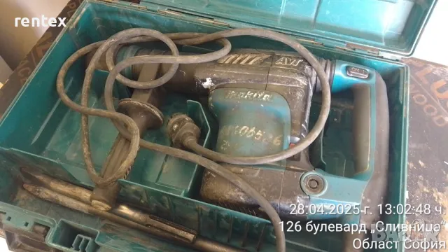 Къртач - електрически 6 кг Makita HM0871C 2013, снимка 3 - Други инструменти - 50374612