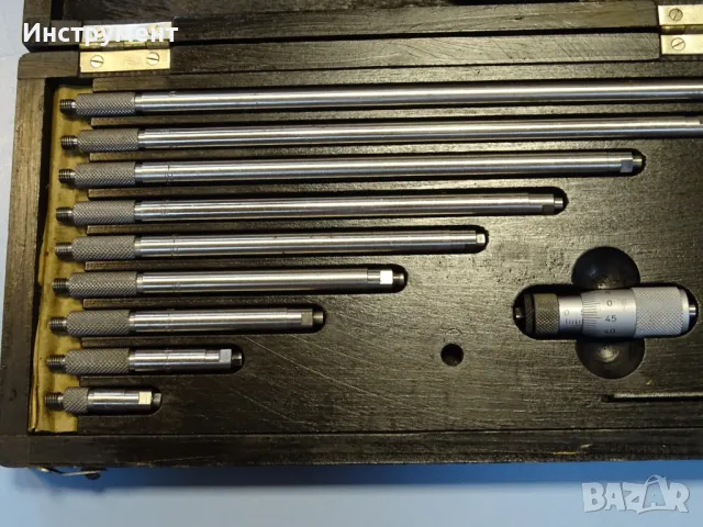 Вътромер микрометричен SUHL DDR 50-300mm internal measorement micrometer, снимка 3 - Други инструменти - 49929347