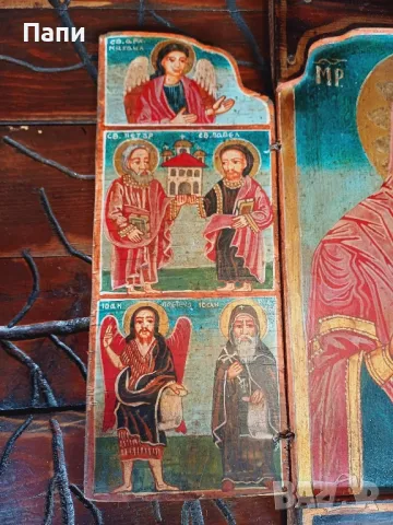 Български триптих от 19-ти век, снимка 4 - Антикварни и старинни предмети - 48245534