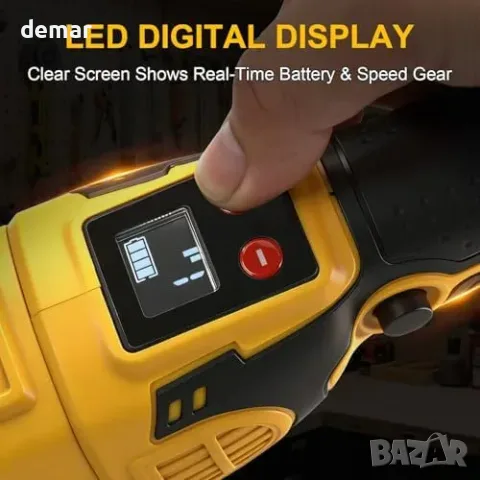 Акумулаторен ъглошлайф и циркуляр 2 в 1, 125 мм, за DeWalt 20 V, снимка 6 - Ъглошлайфи - 55945965