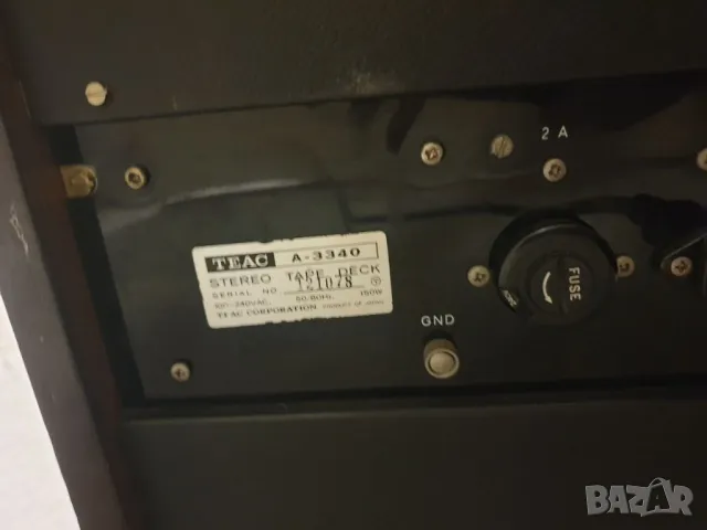 Ролков магнетофон TEAC A3340 Всичко му работи.
Четири писти в една посока.
, снимка 13 - Декове - 47309371