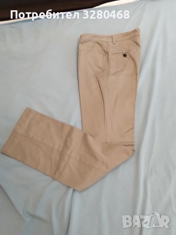 Плътен, сив панталон Mango, р. 36, снимка 1 - Панталони - 42634489