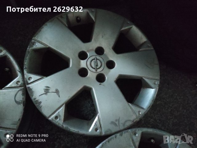  Джанти Opel 17 цола, снимка 4 - Гуми и джанти - 34262273