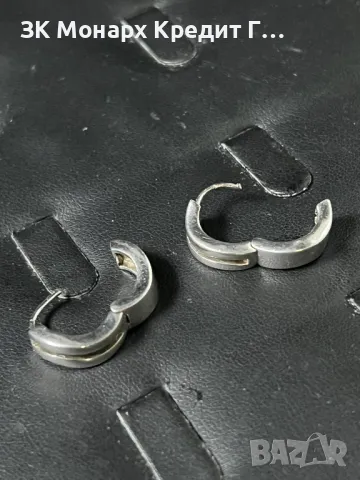 Сребърни обеци , снимка 4 - Обеци - 47466907